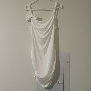 NWT More To Come white dress size medium